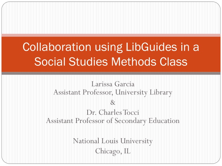 Enhancing Collaboration in Social Studies Teacher Education