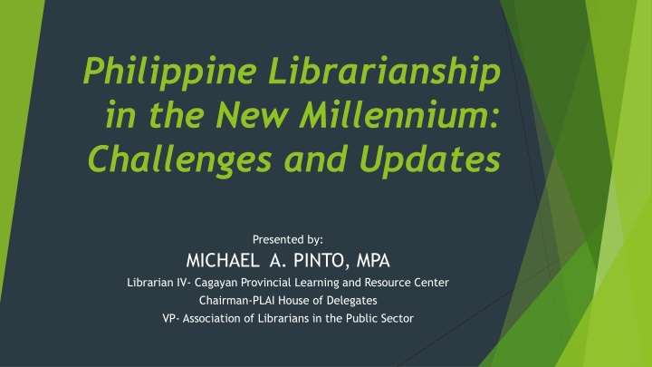 Philippine Librarianship in the New Millennium: Unique Qualities and Impact