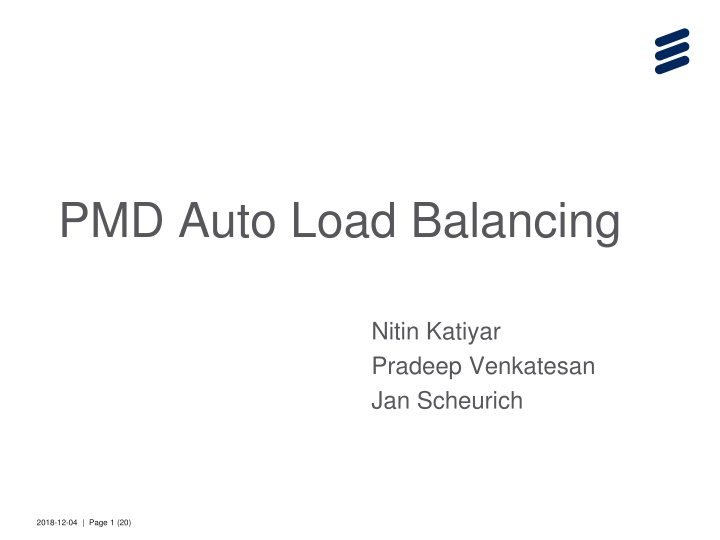 Automatic Load Balancing Proposal for PMD Port Queue Assignment