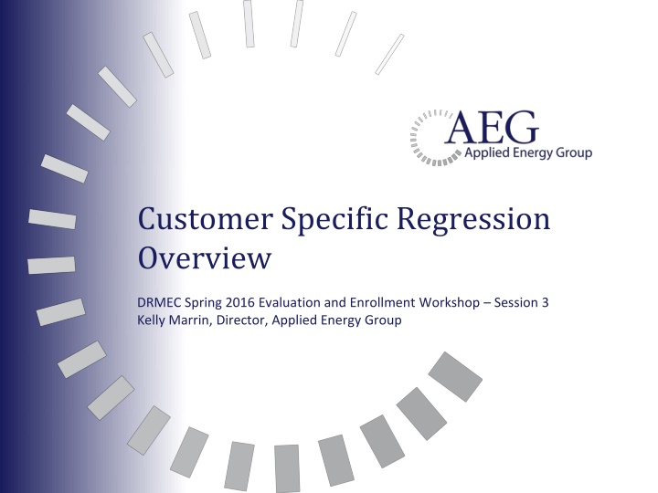 Overview of Customer-Specific Regression Model Development and Optimization Process