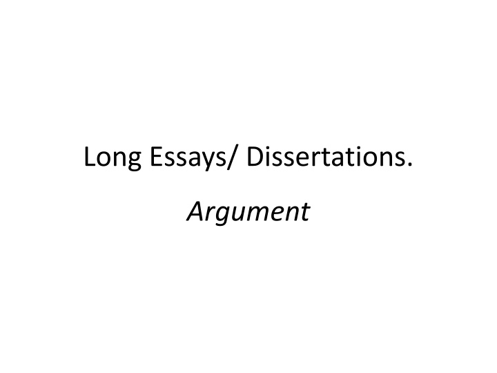 Mastering the Art of Argument in Essay Writing
