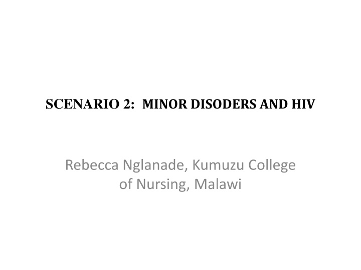 Challenges Faced by Pregnant Women with HIV Diagnosis in Malawi
