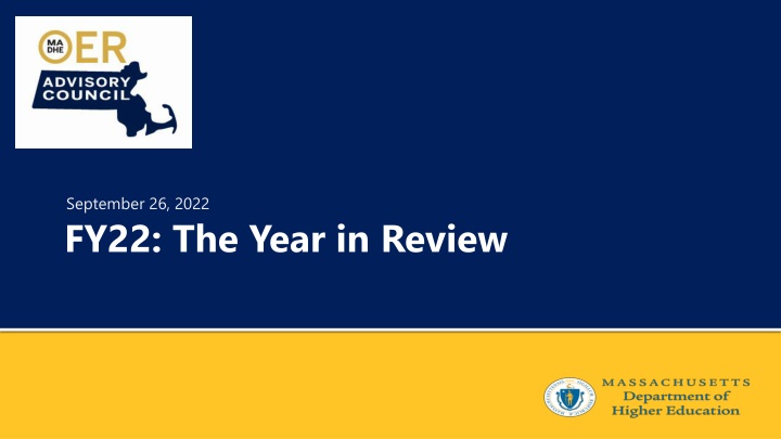 Educational Initiatives Review for FY22: Highlights and Achievements