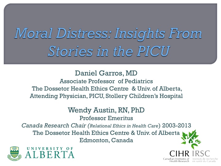 Moral Distress in Healthcare