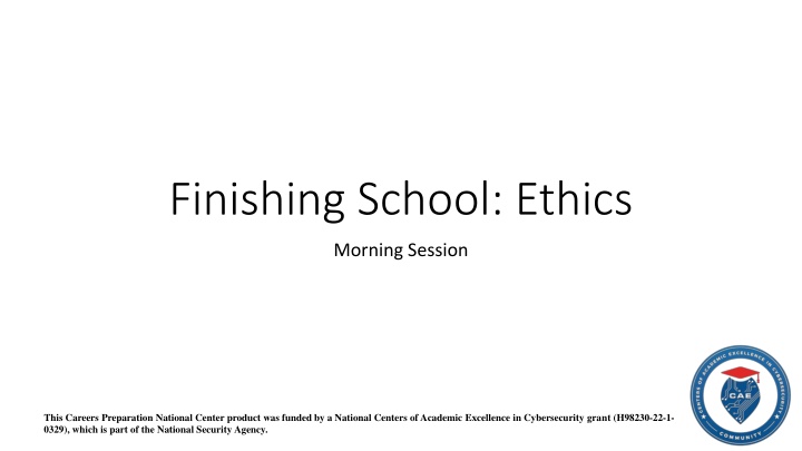 Ethics: Understanding the Foundations and Perspectives