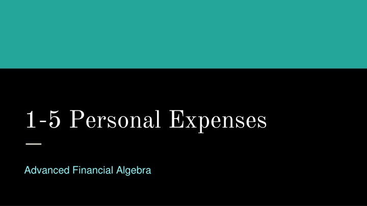 Correlation in Financial Algebra