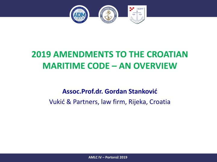 Overview of 2019 Amendments to the Croatian Maritime Code