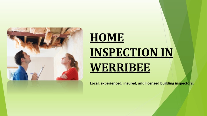home inspection in werribee n.w