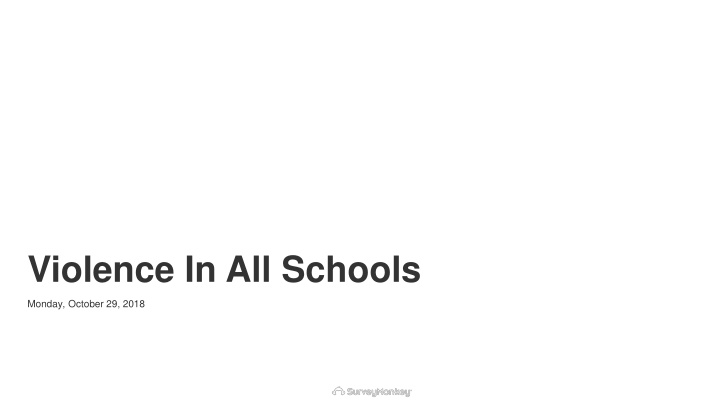 Addressing Violence in Schools: Data Insights & Responses