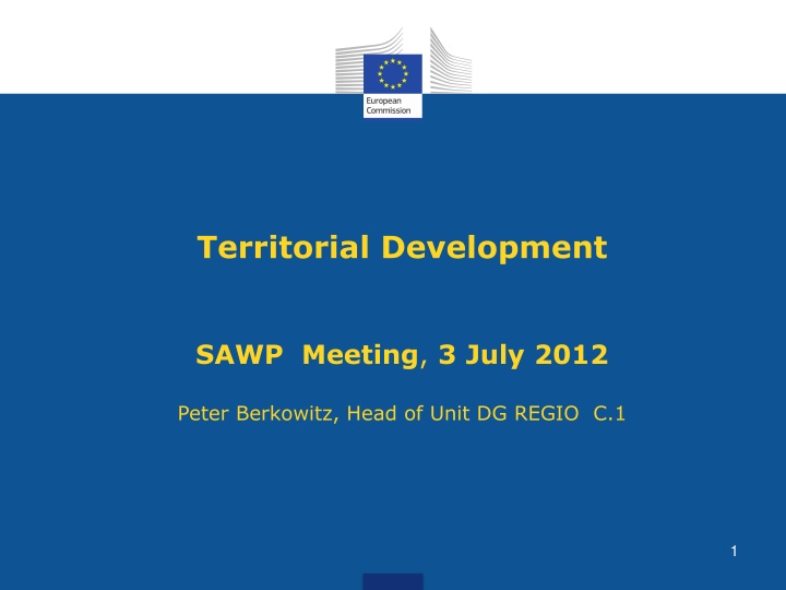 CLLD in Territorial Development - A Comprehensive Overview