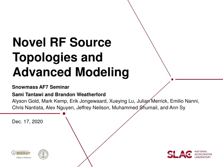 Innovations in RF Source Topologies and Modeling for Enhanced Efficiency
