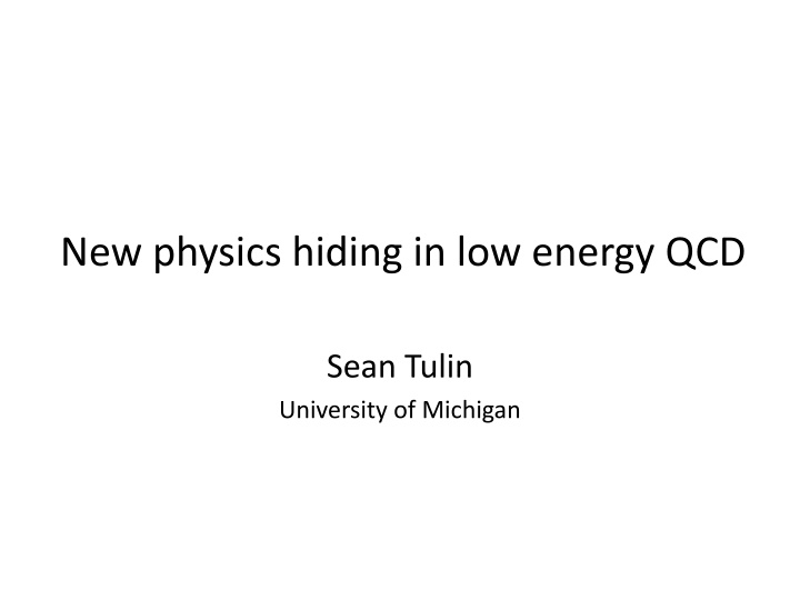 CP Violation in Low-Energy QCD: New Physics Perspectives