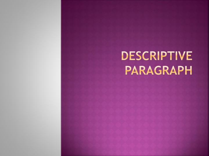 Art of Descriptive Writing