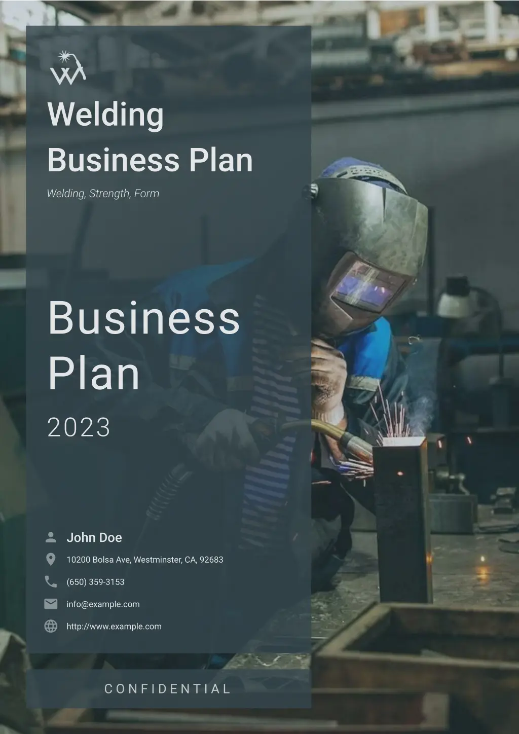 welding business plan n.