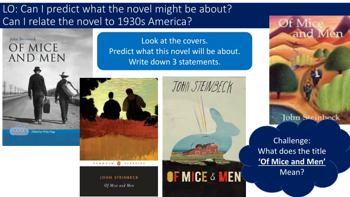 Steinbeck's Message in 