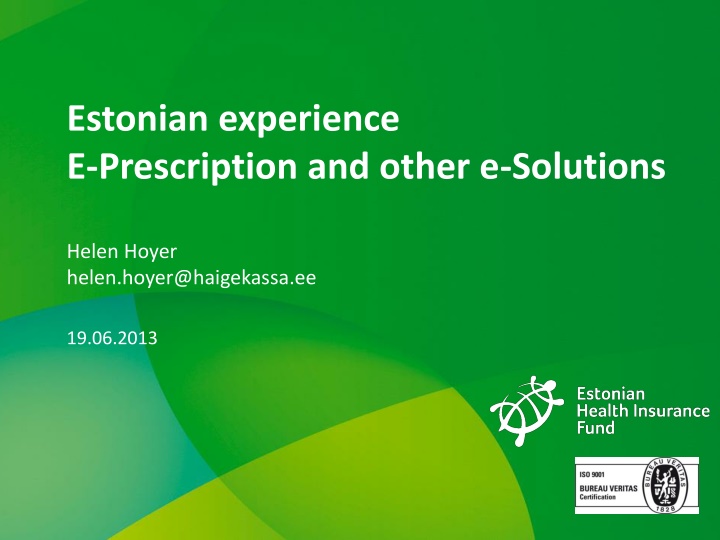 Revolutionizing Healthcare: Estonian E-Prescription and e-Solutions