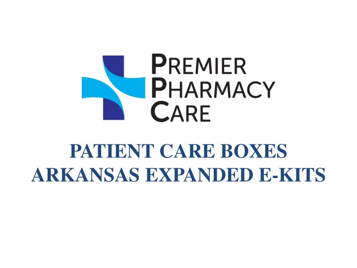 Medication Kit Procedures and Policies for Patient Care Facilities