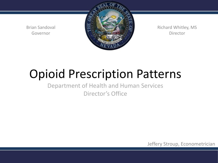 Analysis of Medicaid Patient Demographics and Opioid Prescriptions