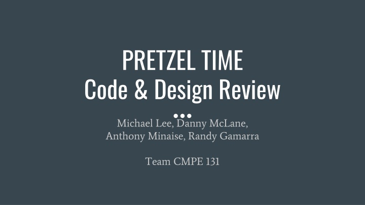 Pretzel Time: A Movie Forum for Real Opinions