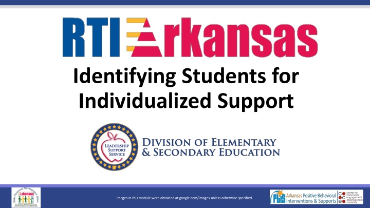 Developing Entry Criteria for Tier III Interventions in Schools