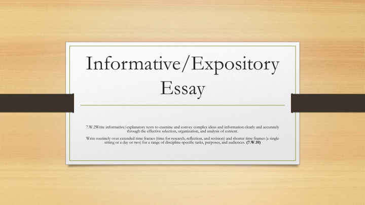 Mastering the Art of Expository Essay Writing