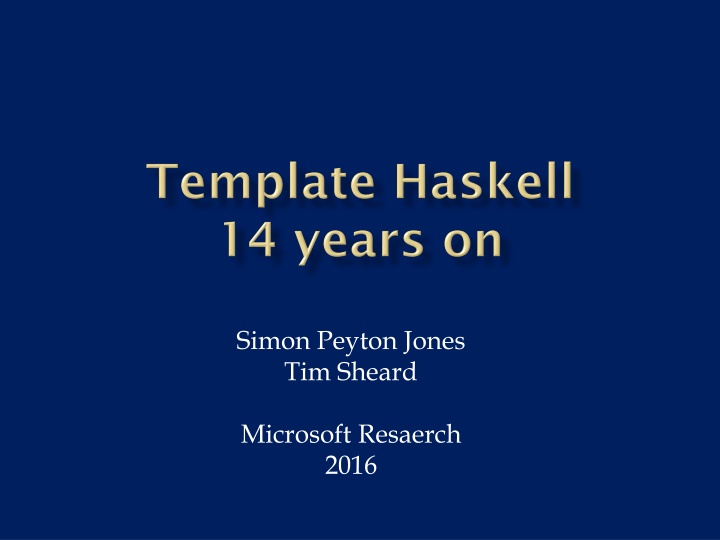 Meta-programming in Haskell: A Closer Look at Splices and Quotations