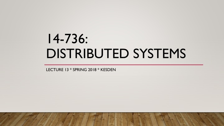 Overview of Distributed Systems, RAID, Lustre, MogileFS, and HDFS