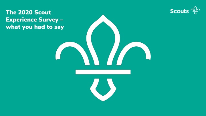 Insights from the 2020 Scout Experience Survey