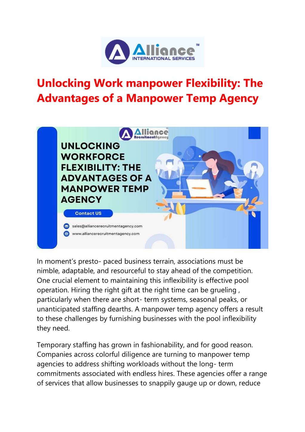 unlocking work manpower flexibility l.w