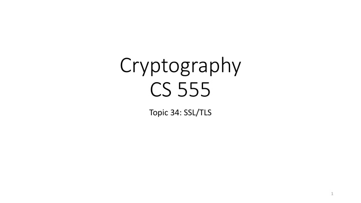 Secure Information Transmission in Cryptography