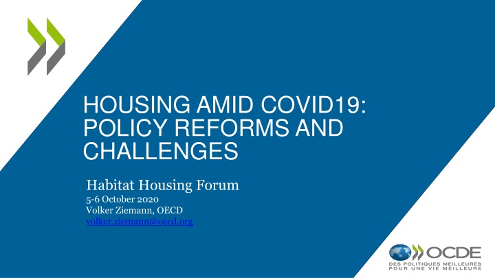 Challenges and Opportunities in Housing Amid COVID-19