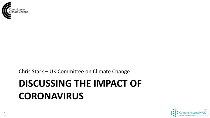Navigating Change: Impact of Coronavirus on UK's Climate Change Strategy