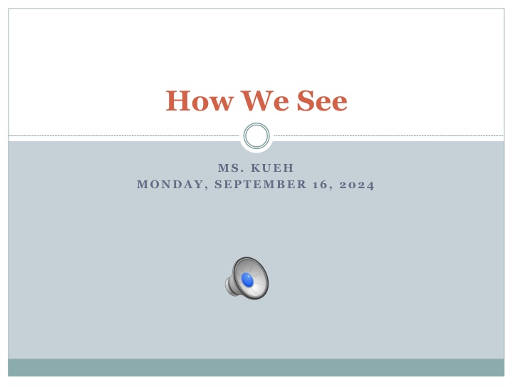 Fascinating World of Sight: Light, Optics, and Eye-Brain Connection