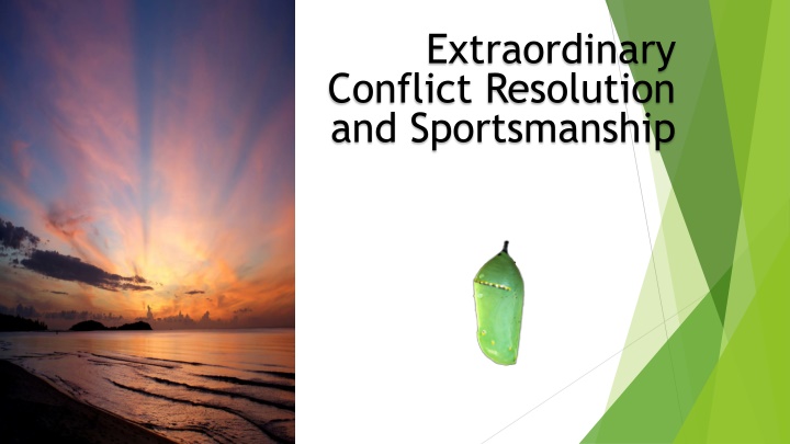 Effective Conflict Resolution and Sportsmanship Strategies