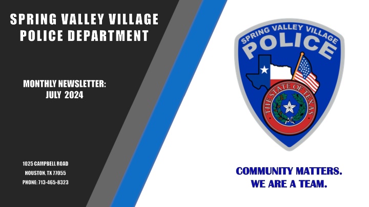 Community Matters: July 2024 Newsletter Highlights