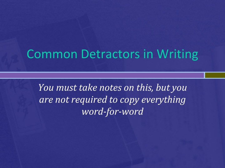 Writing Tips for Academic Success