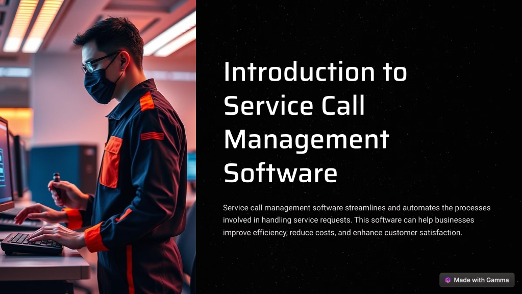 introduction to service call management software l.w