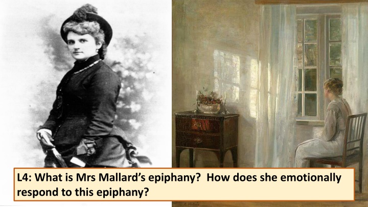 Mrs. Mallard's Epiphany in 