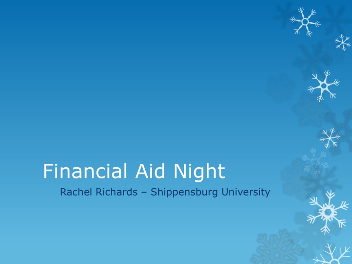 Financial Aid for College