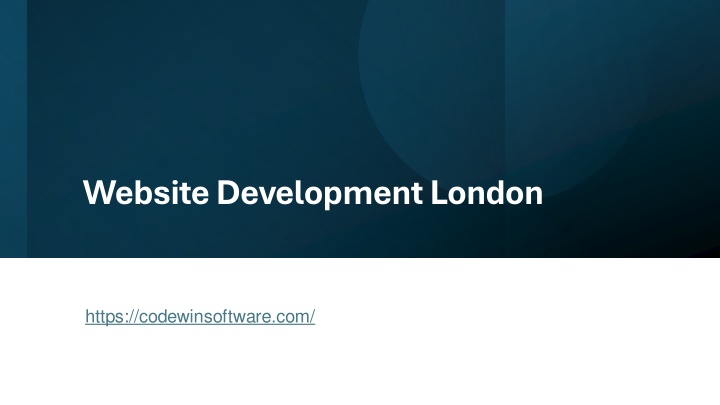 website development london n.w