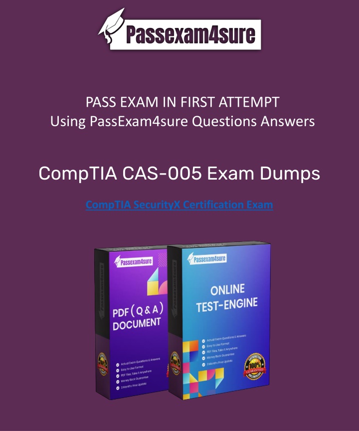 Get Certified: CAS-005 Dumps PDF with Verified Questions