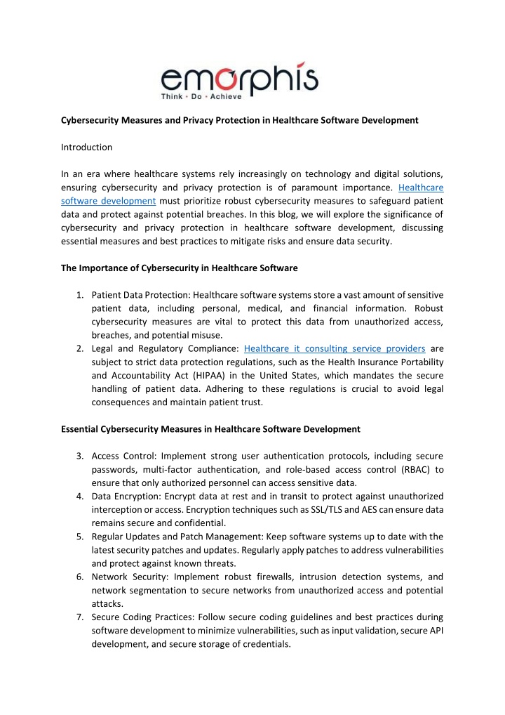 cybersecurity measures and privacy protection n.w