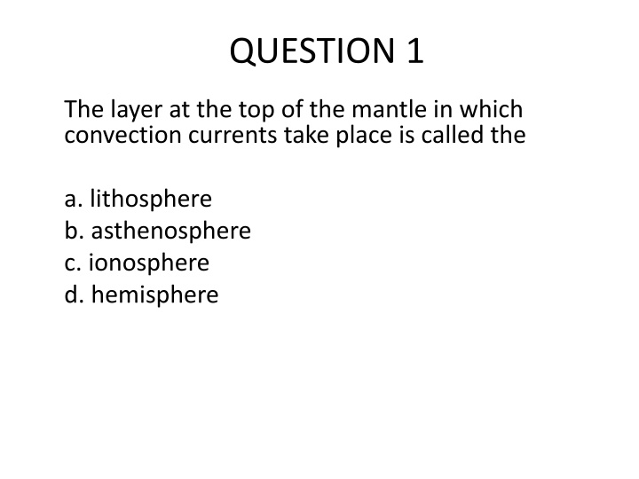 Earth Science Quiz: Tectonic Plates, Mountains, and More!