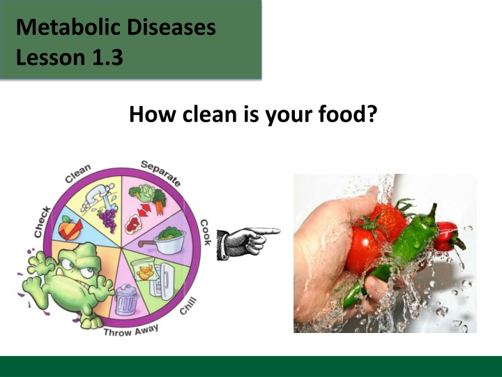 Food Safety and Preventing Food-borne Illness
