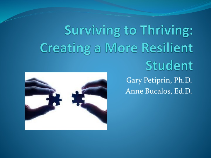 Student Resiliency and Development in Education Workshops