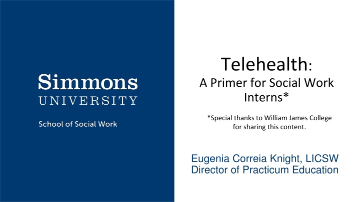 Benefits of Telehealth for Social Work Interns