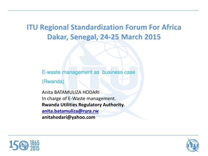E-Waste Management in Rwanda: A Business Case Overview