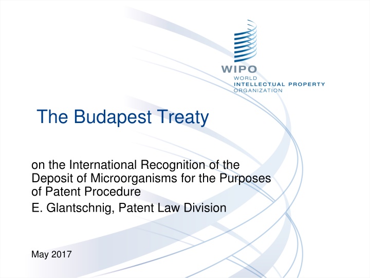 The Budapest Treaty on Microorganism Deposits