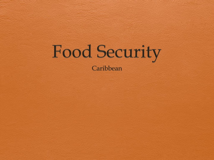 Overview of CARICOM: History, Geography, and Present-Day Trends