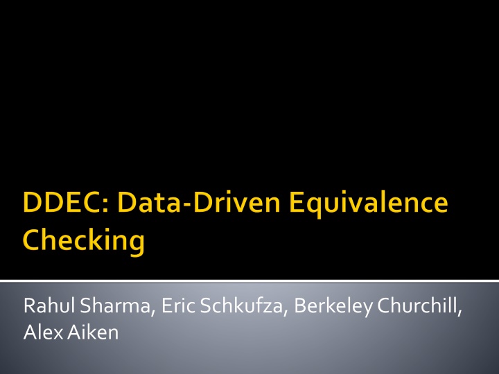 Ensuring Equivalence in Compiler Optimization Programs